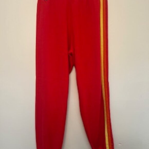 Aviator Nation 5 Stripe Sweatpants Red - Picture 5 of 10